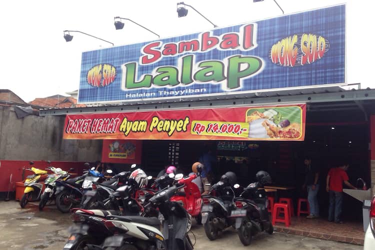 Sambal Lalap, Surapati, Bandung